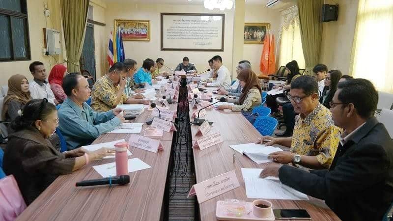การประชุม ก.ท.จ.ยะลา ครั้งที่ ๖/๒๕๖๑