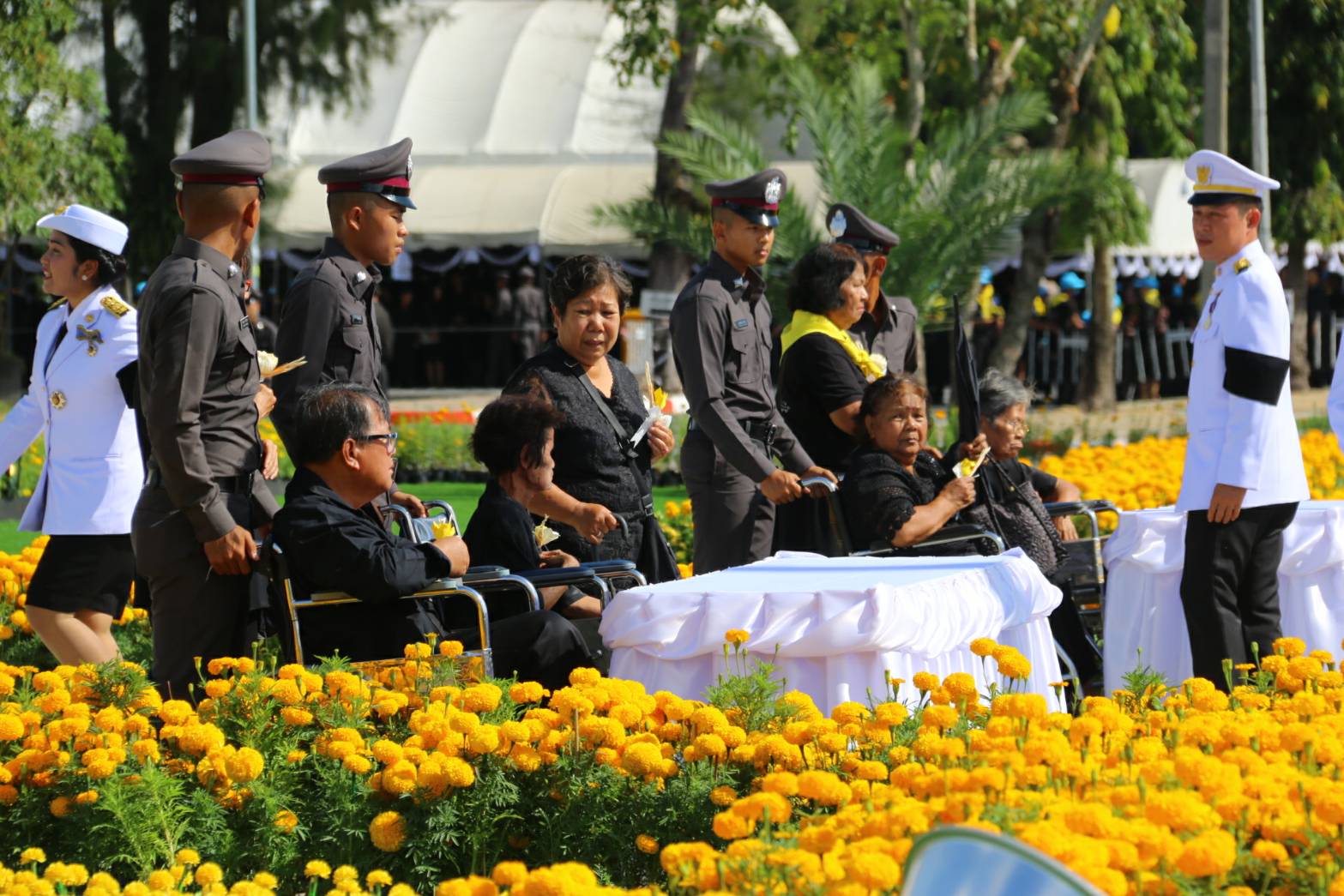 พิธีถวายดอกไม้จันทน์ส่วนภูมิภาค จังหวัดยะลา