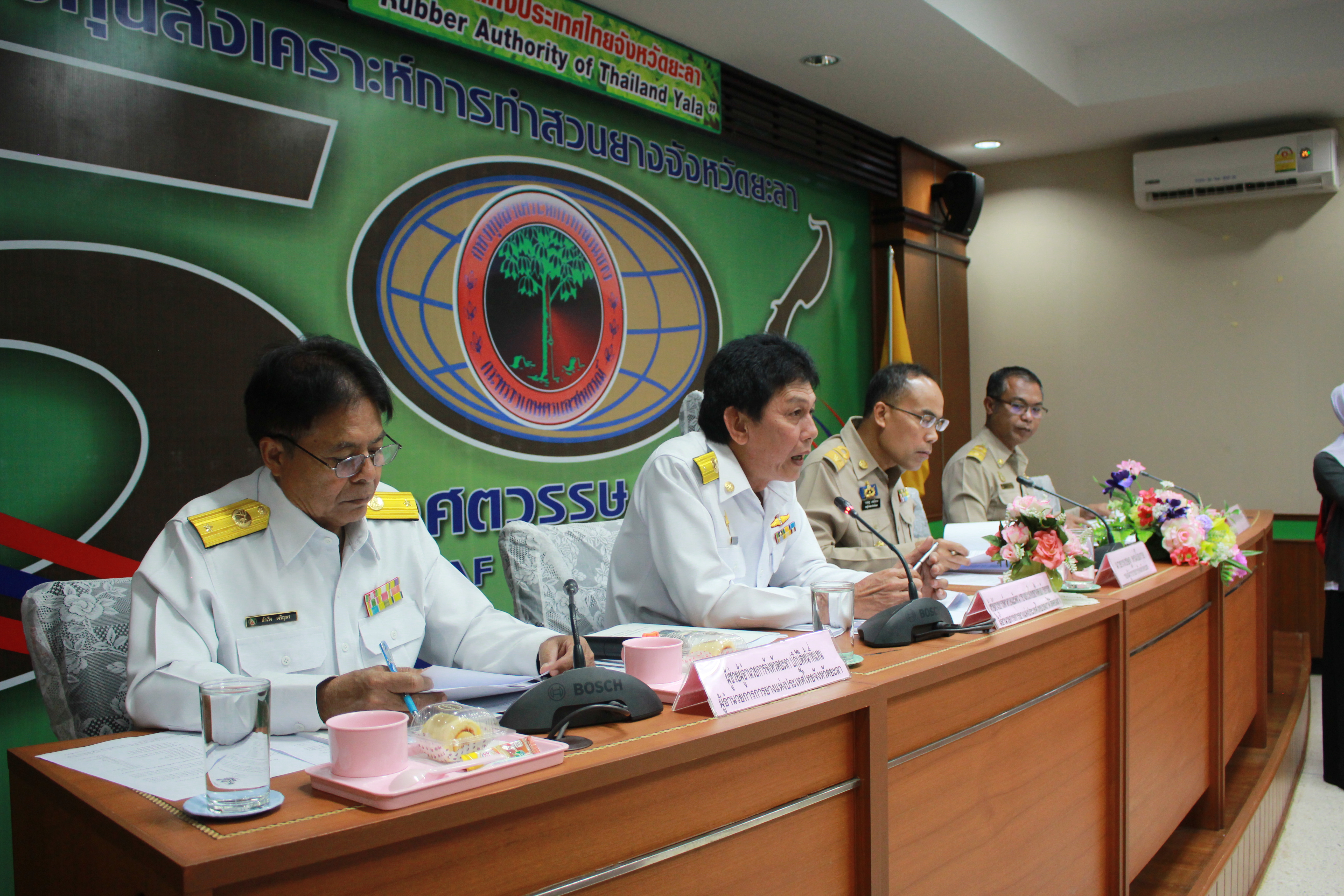 กยท.จังหวัดยะลา ประชุมคณะกรรมการบริหารโครงการสร้างความเข้มแข็งให้แก่เกษตรกรชาวสวนยาง...