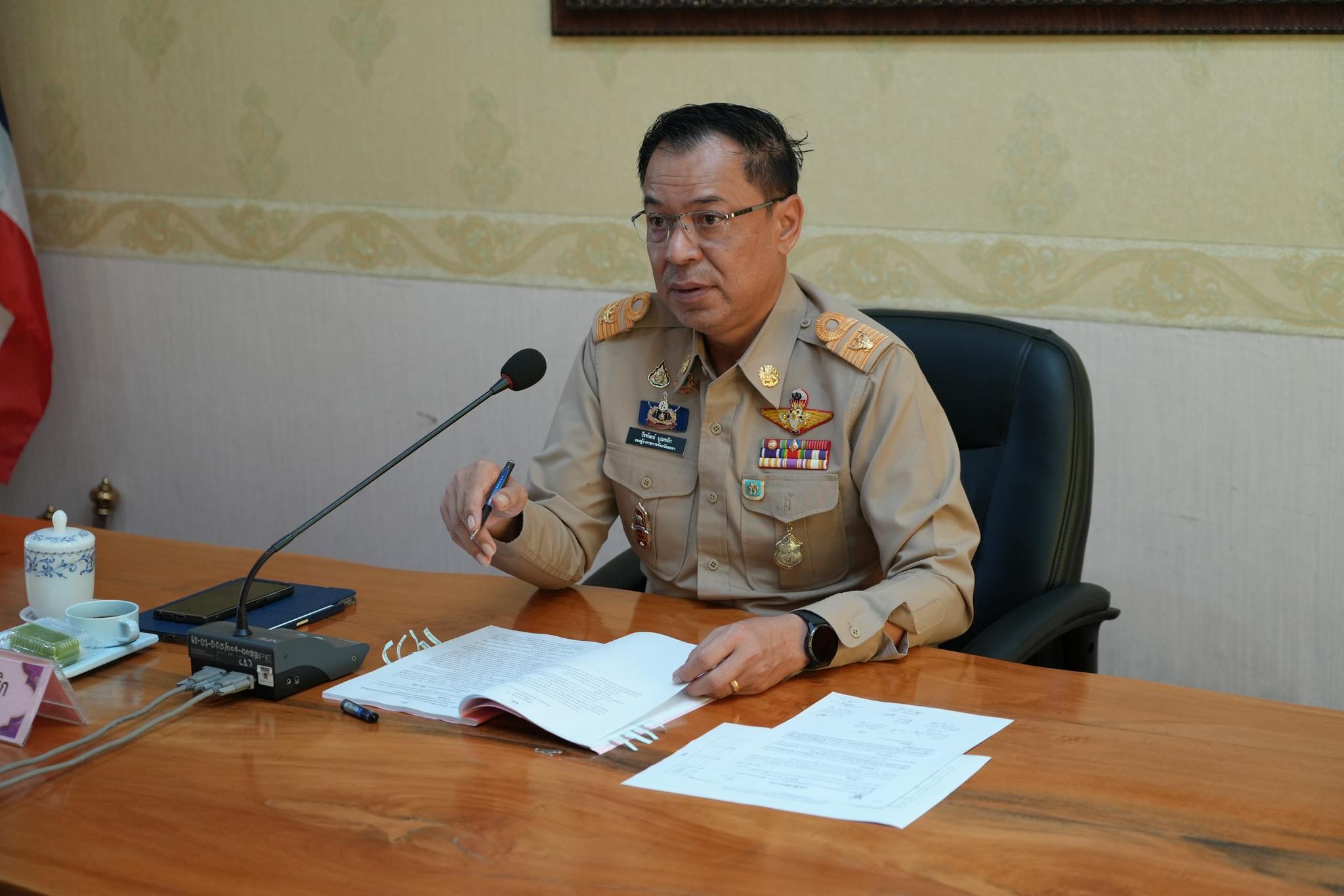 รองผู้ว่าฯ ยะลา ประชุม ก.ท.จ.ยะลา ครั้งที่ 4/2569 พิจารณาแต่งตั้ง โอนย้าย และบริหารงานบุคคลท้องถิ่นออออ