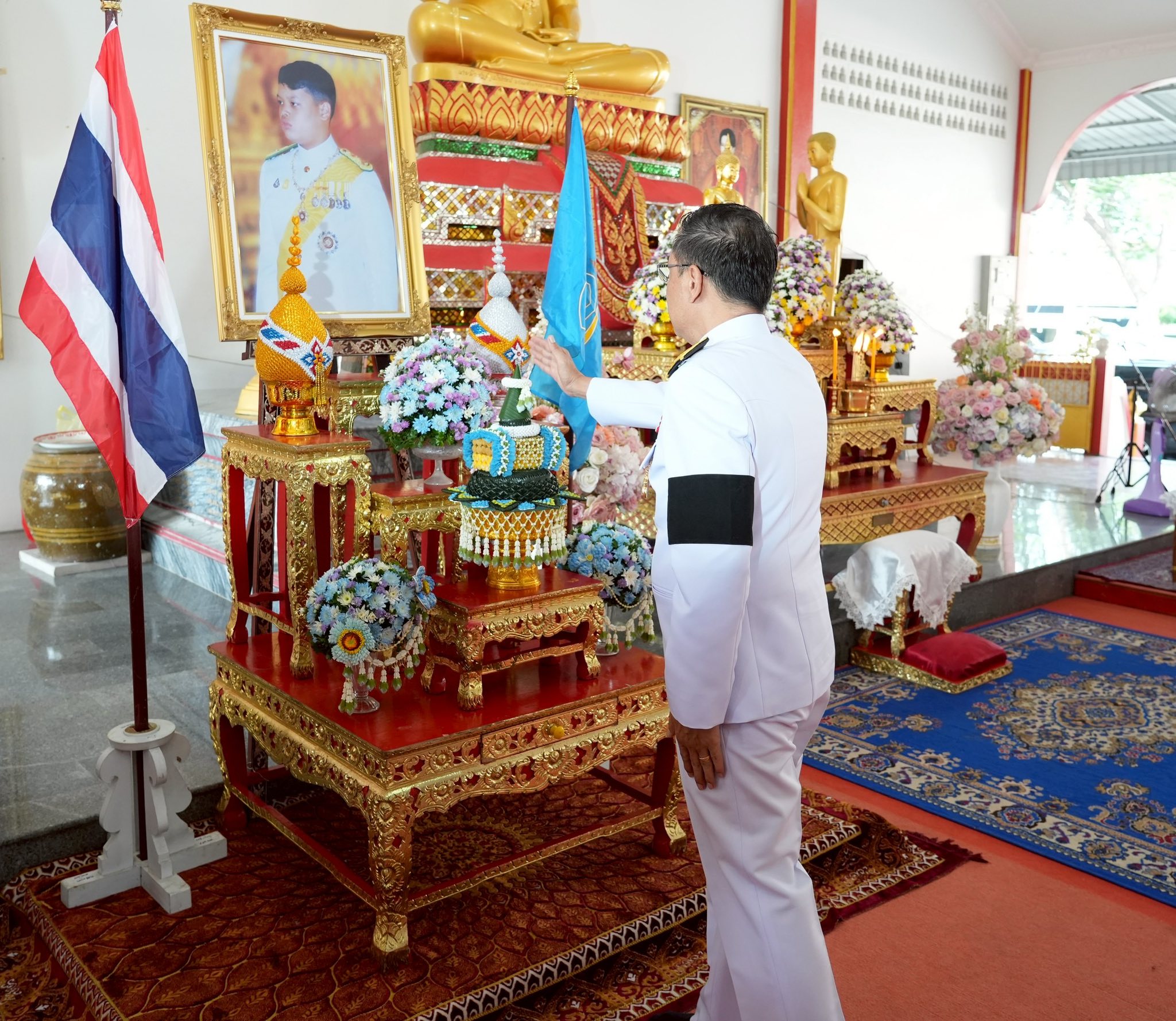 จังหวัดยะลา จัดพิธีเจริญพระพุทธมนต์และทำบุญตักบาตร เพื่อถวายเป็นพระราชกุศล เนื่องในโอกาสวันคล้ายวันประสูติ สมเด็จพระเจ้าลูกยาเธอ เจ้าฟ้าทีปังกรรัศมีโชติ มหาวชิโรตตมางกูร สิริวิบูลยราชกุมาร 29 เมษายน 2569